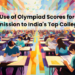 Use of Olympiad Scores for Admission to India's Top Colleges