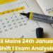 JEE Mains 24th January Shift 1 Exam Analysis (2)