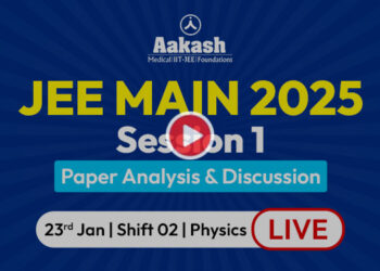 JEE Main 2025 January 23 Shift 2 Physics Paper & Solutions