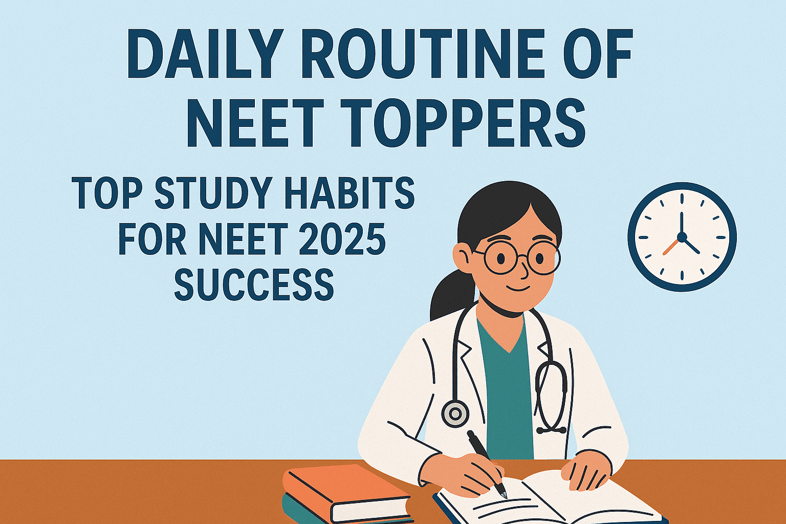 Free PDF: Weekly Study Timetable for NEET 2025 Aspirants