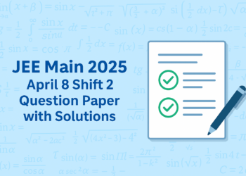 JEE Main 2025 April 8 Shift 2 Question Paper and Solutions