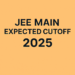 JEE Main Expected Cut-off 2025