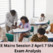 JEE Mains Session 2 April 7 Shift 1 Exam Analysis