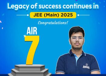 JEE Main 2025 Topper - AIR 7 - Kushagra Baingaha