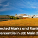 Expected Marks and Rank for 70 Percentile in JEE Main 2025