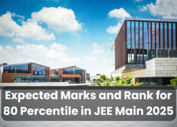 Expected Marks and Rank for 80 Percentile in JEE Main 2025