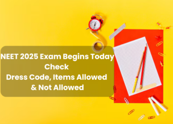 NEET 2025 Exam Begins Today: Check Dress Code, Items Allowed & Not Allowed