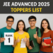 JEE Advanced Toppers List