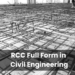 RCC Full Form in Civil Engineering