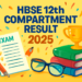 HBSE 12th Compartment Result 2025