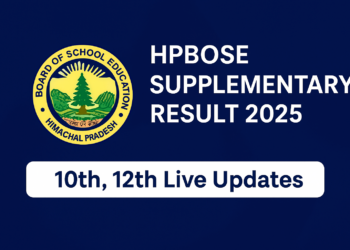 HPBOSE Supplementary Result 2025 10th, 12th Live Updates