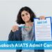 Aakash AIATS Admit Card