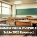 Karnataka SSLC & 2nd PUC Time Table 2026 Released