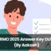 RMO 2025 Answer Key