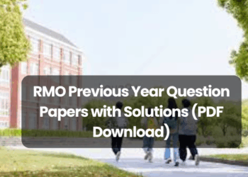 RMO Previous Year Question Papers with Solutions (PDF Download)