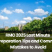 RMO 2025 Last Minute Preparation Tips and Common Mistakes to Avoid