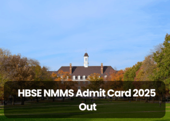 HBSE NMMS Admit Card 2025 Out