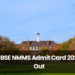 HBSE NMMS Admit Card 2025 Out