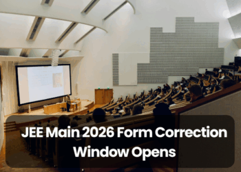 JEE Main 2026 Form Correction Window Opens