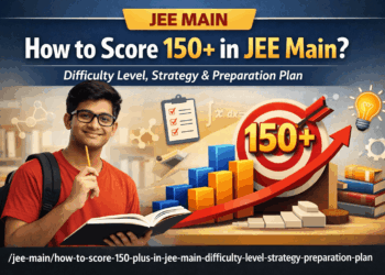 • How to Score 150+ in JEE Main Difficulty Level, Strategy & Preparation Plan