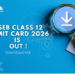 BSEB Admit card 2026 is out