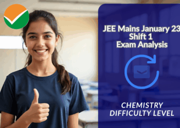 JEE Mains January 23 Shift 1 Exam Analysis chemistry difficulty level