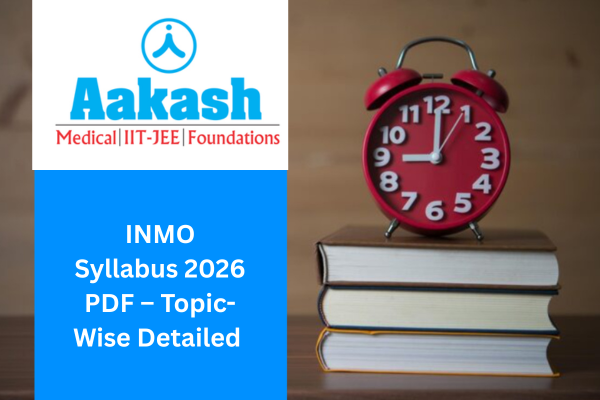 INMO Syllabus 2026 PDF – Topic-Wise Detailed