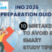 INO 2026 Exam Guide for Mistakes to avoid & Tips