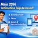 JEE Main 2026 Intimation Slip out, Check exam centres