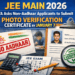 JEE Main 2026 NTA Asks Non-Aadhaar Applicants to Submit Photo Verification