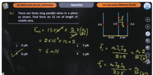 JEE Main 2026 Question Paper & Solutions 28th Jan 1st Shift Question 2