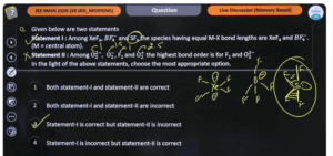 JEE Main 2026 Question Paper & Solutions 28th Jan 1st Shift Question 23