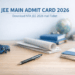JEE Main 2026 Admit Card
