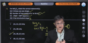 JEE Main 2026 Jan 22 Morning Shift 2 Question Paper with Solutions 