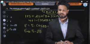 JEE Main Exam 2026 January 23 Shift 2 Paper with Answer Key & Solutions: Live Updates