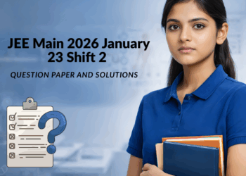 JEE Main 2026 January 23 Shift 2 question paper and solution