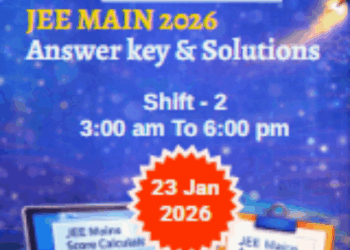 JEE Main 2026 January 23 Shift 2 Question Paper and Solutions