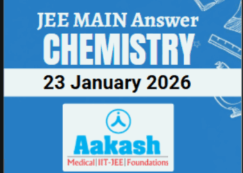 JEE Main 2026 Jan 23 Shift 1 Shift 2 Chemistry Question Paper & Solutions