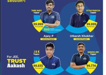 Aakash JEE Main 2026 Toppers List Session 1 Out