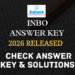 INBO Answer Key 2026 Released – Check Answer key & Solutions
