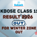 JKBOSE Class 11 Result 2026 for Winter Zone Out