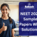 NEET 2026 Sample Papers With Solutions