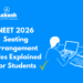 NEET 2026 Seating Arrangement Rules Explained for Students