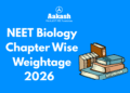 NEET Biology Chapter Wise Weightage 2026
