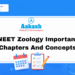 NEET Zoology Important Chapters And Concepts