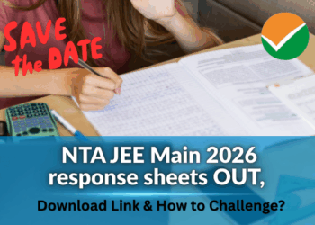 NTA JEE Main 2026 response sheets OUT, download link