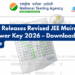NTA Releases Revised JEE Main Final Answer Key 2026 – Download PDF Here