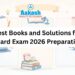 Best Books and Solutions for Board Exam 2026 Preparation