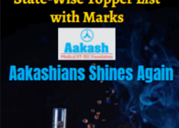JEE Main 2026 Tamil Nadu Topper | State-Wise Topper List with Marks – Aakash