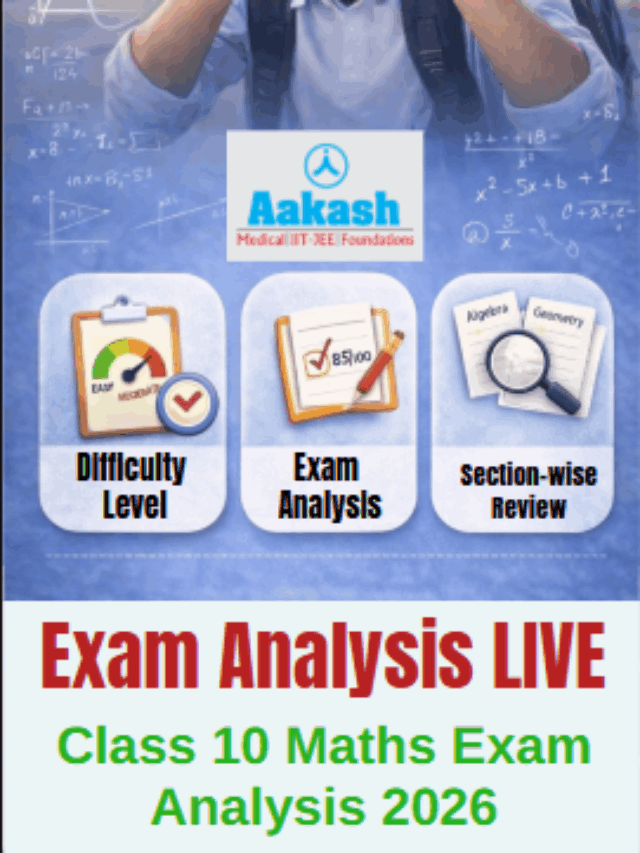 Class 10 Maths Exam Analysis 2026: Difficulty Level, Exam Analysis & Section-wise Review